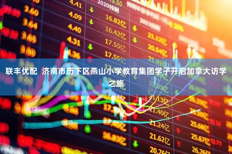联丰优配  济南市历下区燕山小学教育集团学子开启加拿大访学之旅