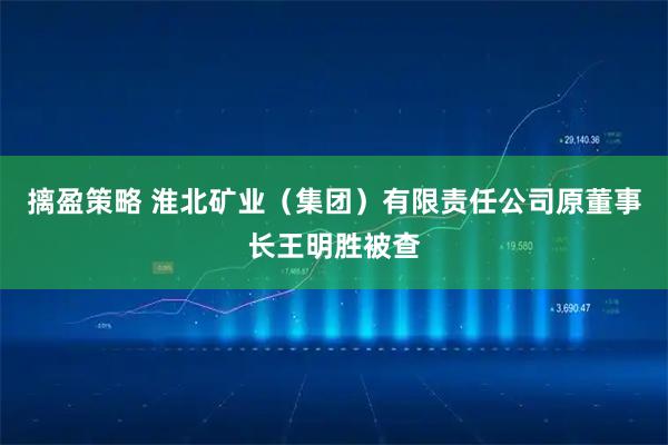 摛盈策略 淮北矿业（集团）有限责任公司原董事长王明胜被查